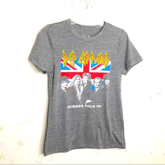 CHASER Def Lepard graphic t shirt summer Tour 83’ - Picture 2 of 9